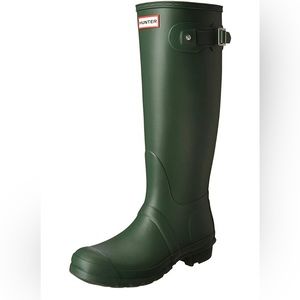 Green Hunter Rain Boots / Wellies